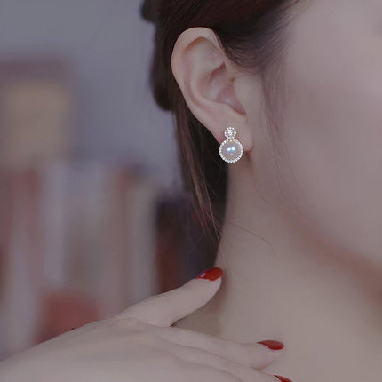 Exquisite French Style Socialite Earrings Fashion Jewelry Elegant Statement