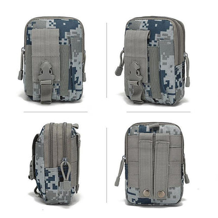 Tactical Waist Bag Utility Military Wallet Pack Belt Molle Multi Purpose Pouch - Aimall