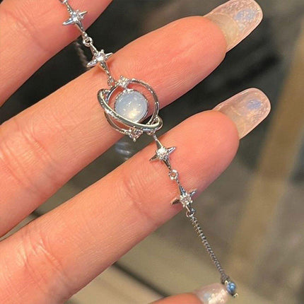 Elegant Celestial Star Charm Bracelet for Women Girls Dainty Fashion Jewelry