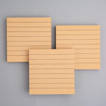 20PCS Creative Sticky Notes Tearable Square Note Pads for Students and Office