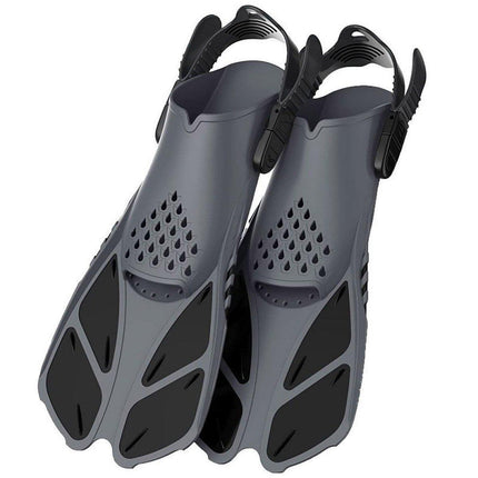 Adjustable Diving Flippers Swim Fins for Snorkeling Freestyle Training Gear