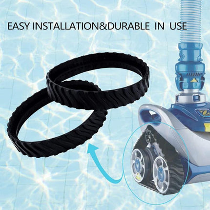 2/4Pcs For Zodiac MX8 MX6 Baracuda R0526100 Pool Cleaner Tracks Tyres Wheel - Aimall