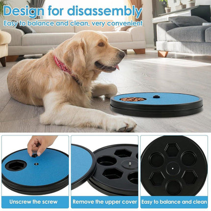 Rotating Pet Slow Feeder Toy Nail Sharpening Scraper for Cats and Dogs Supplies