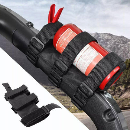 Auto Car Fire Extinguisher Mount Holder Strap Fixing Belt Car Fire Extinguisher