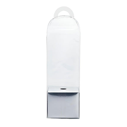 10pcs Bouquet Packaging Transparent PVC Flower Box Portable Floral Gift Boxes