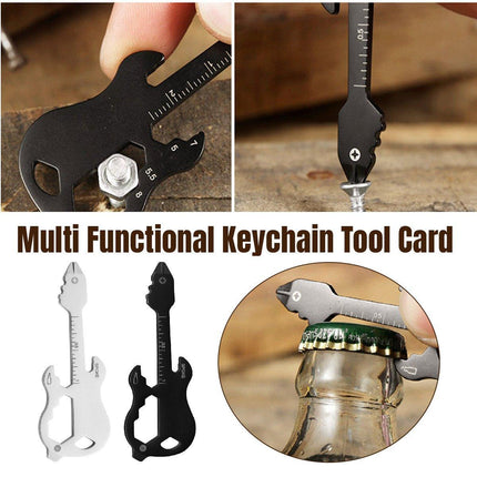 Portable Multi-Tool Key Chain Multi-functional Pocket Tool for Outdoor Camping