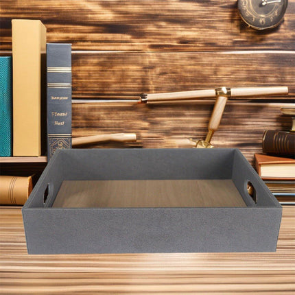Hotel Shoe Basket Storage Tray for Leather Goods Organiser in Guest Rooms