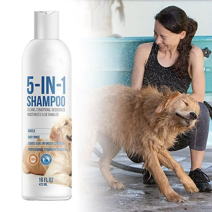 Lavender Scent Pet Shampoo for Cats and Dogs Long-Lasting Fragrance Bath Supplies