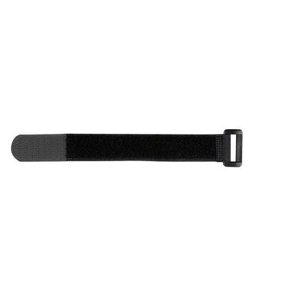 Magic Cable Ties Reusable Winder Coded Organiser Cords Hook Loop Black - Aimall