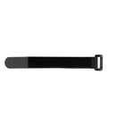 Magic Cable Ties Reusable Winder Coded Organiser Cords Hook Loop Black - Aimall