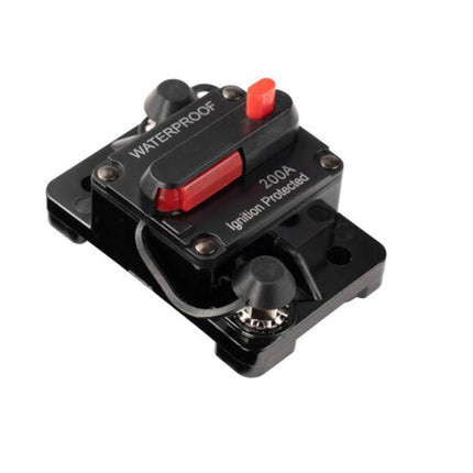 Waterproof Car Circuit Breaker Fuse Reset 30-300A AMP 12V-48V DC Car Boat IP67 - Aimall