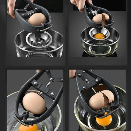 Quick Egg Opener Whisk Baking Kitchen Gadget Tool for Easy Cooking and Meal Prep