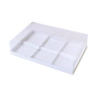 20PCS Small Cake Dessert Packing Box Transparent Box Donut Pastry Box Mousse Puffs