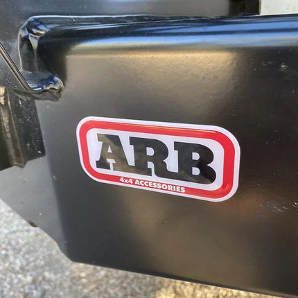 ARB Domed Decal Sticker Resin 100x44mm Deluxe Bullbar Roof Rack Nissan Toyota AU - Aimall