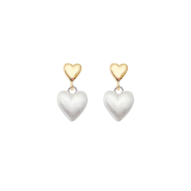 Sweet Love Earrings Elegant Temperament Jewelry Women Trendy Fashion Earrings
