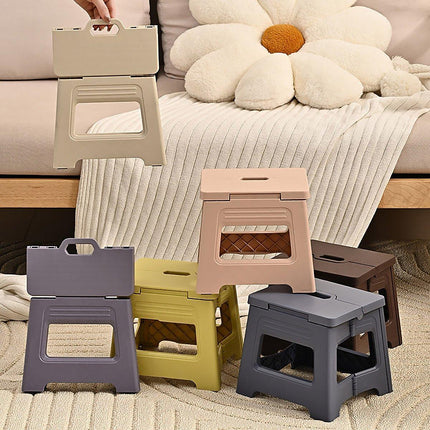 Portable Adjustable Folding Plastic Stool Retractable Outdoor Fishing Chair