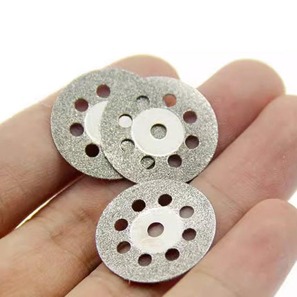 12PC Diamond Cut Discs Blades Drill Bit Set for Dremel Rotary Tool Multi Use - Aimall
