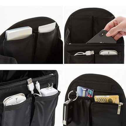 Backpack Liner Organizer Anti-theft Insert Bag For Handbag Travel Cosmetic Bags