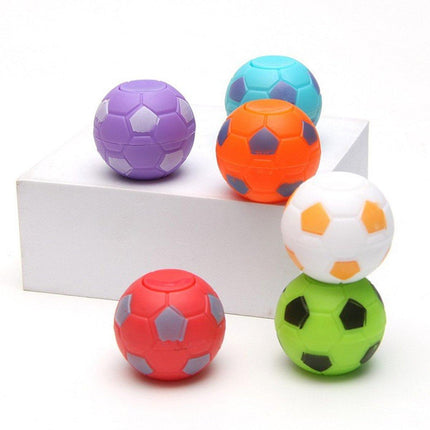 21X Mini Fidget Spinners Soccer Ball Toy Rotatable Stress Balls Easter Christmas