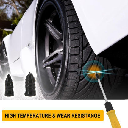 20PCS S+L Vacuum Tyre Repair Nail Set Tire Repair Rubber Nail Tools For Car AU - Aimall
