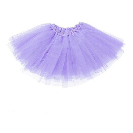 Kids Size Girls Tutu Skirt Princess Dressup Party Costume Ballet Dancewear - Aimall