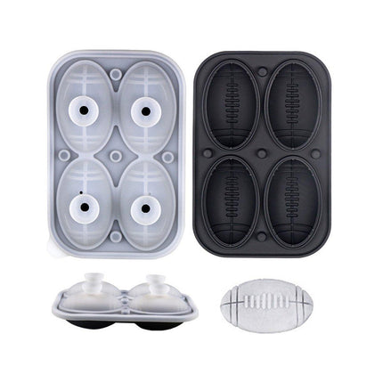 Silicone Ice Cube Mold Large Ice Ball Maker with Lid for Cocktails and Drinks