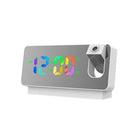 LED Digital Smart Alarm Clock Projection Temperature Time Projector LCD Display - Aimall
