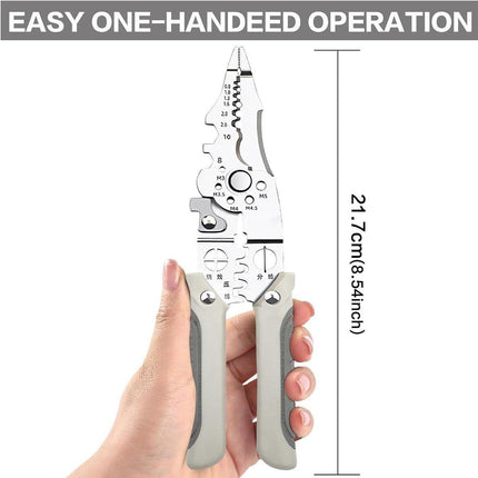 Multifunctional Wire Stripper Electrical Hardware Tool for Professional Use