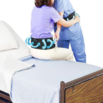 Rehabilitation Transfer Lumbar Belt Patient Assist Get Up Restraint Training Aid