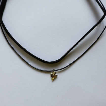 Trendy Double Triangle Pendant Necklace Fashion Jewelry Gift for Women and Men
