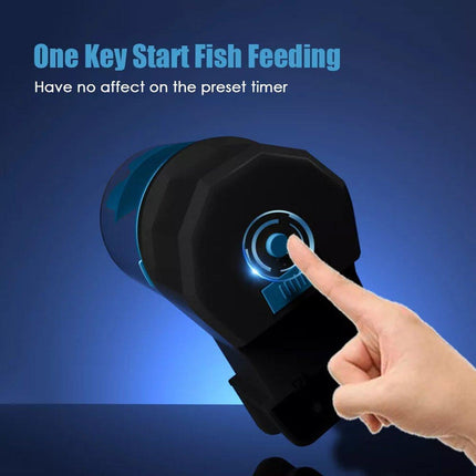 Intelligent Automatic Fish Feeder for Aquarium Large Capacity Timing Feeder