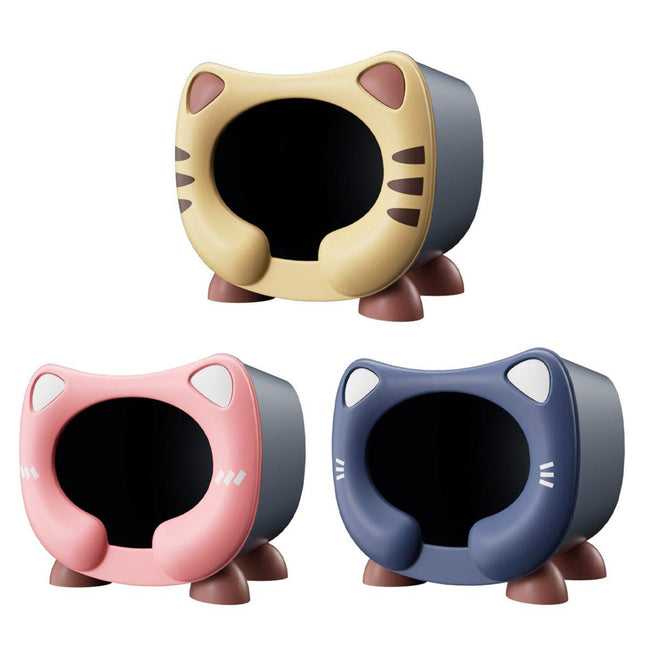 Semi Closed Cat Nest Soft Cozy Pet Bed for Cats Small Animals Indoor Sleeping