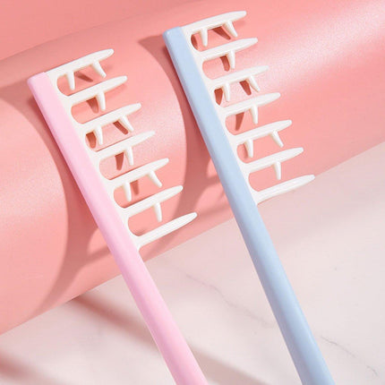 Hair Root Fluffy Comb Single Set Wide Tooth Massage Styling Comb for Volume
