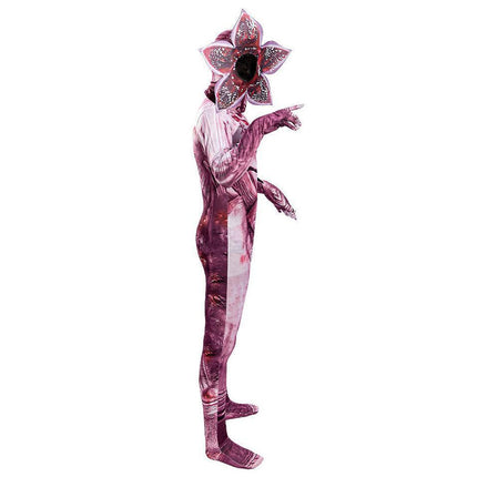 Man-eating Flower Jumpsuit Halloween Horror Cosplay Leotard Costume Kids Adult Same Strange Story