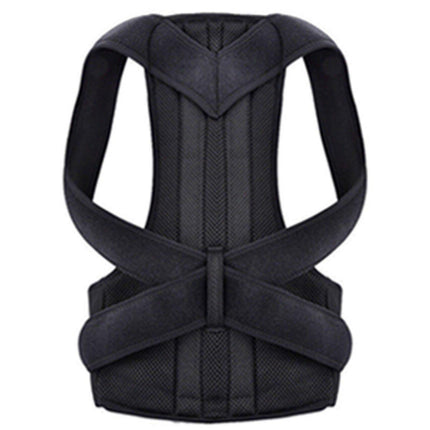 Adjustable Back Posture Corrector Brace Lumbar Shoulder Support Belt for Unisex