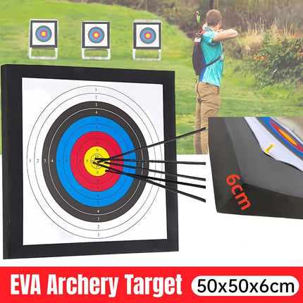 Outdoor Archery Target Pad 6cm Thick Durable Foam Practice Shooting Accessories