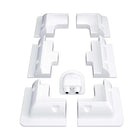 7PCS Solar Panel Corner Mounting Brackets Kit Vehicle Roof Mount Caravan Boat RV - Aimall