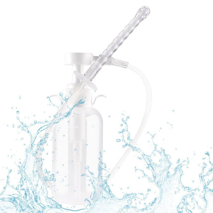 Reusable Douche Enema Kit Pump Anal Vaginal Cleaner Colon Rectal Enema Bottle
