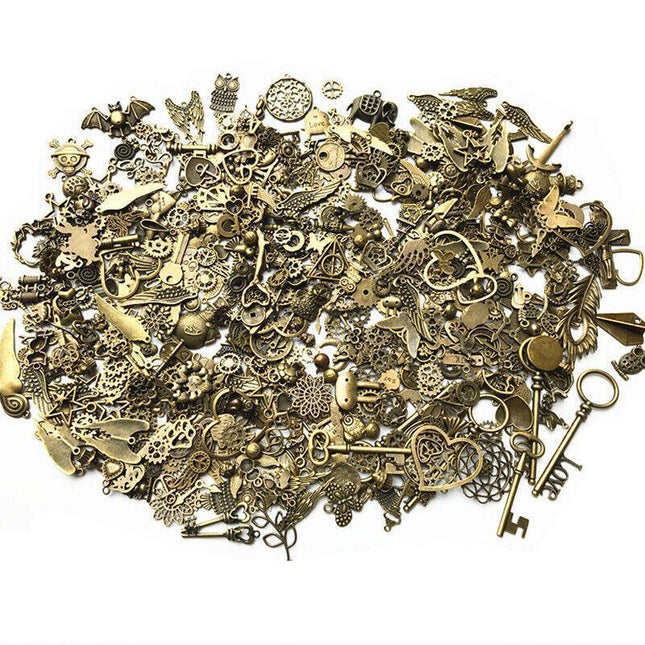 Bulk Tibetan Silver Mixed Charms Pendants For Jewelry Diy Making Craft Findings - Aimall