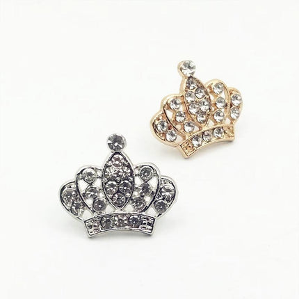 Small Crown Brooch Accessory Fashion Corsage Pin Jewelry Women Men Gift