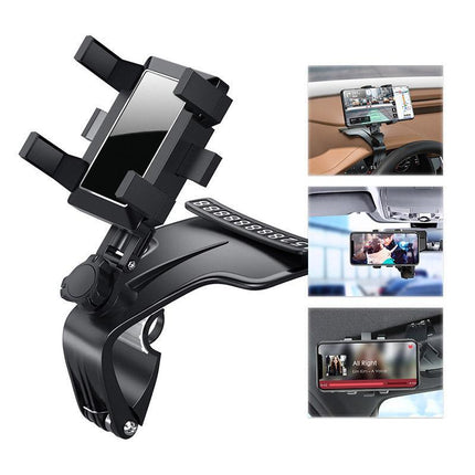 Car Phone Holder Multifunctional Dashboard Mount Universal Phone Holder Stand