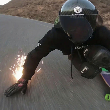 Durable Skateboard Downhill Gloves Wear Resistant Brake Hand Guard for Longboard