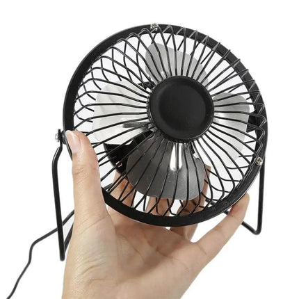 USB Powered Portable Mini Desk Fans Quiet Small Personal Table Cooler Fan