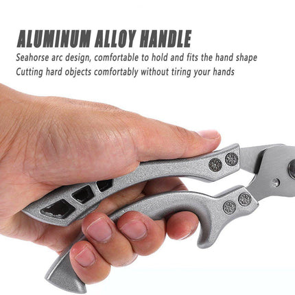 Stainless Steel Kitchen Scissors Multipurpose Ultra Sharp Utility Shears Tool