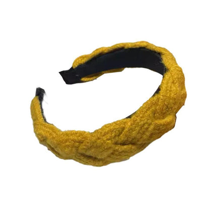 Women Ladies Twist Braid Hairband Wide Hairband Hoop Accessories Head Band Party - Aimall