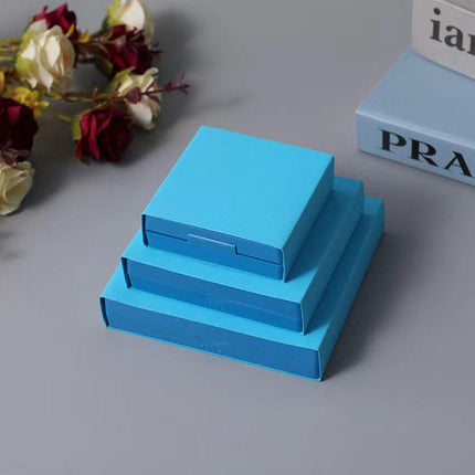 50pcs Coloured Cardboard Covers for Storage Boxes Jewelry Packaging Organizer