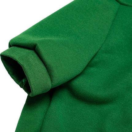 Warm Hooded Cartoon Frog Pet Clothes for Dogs and Cats Autumn Winter Vest