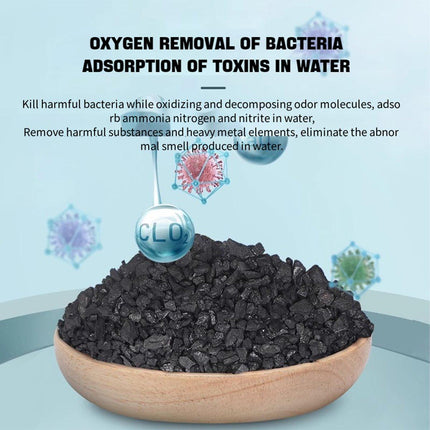 Premium Aquarium Filter Media Activated Carbon Water Filtration for Fish Tanks