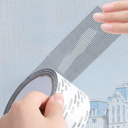 2M Window Door Repair Tape Fly Screen Insect Repellent Repair Tape Self Adhesive - Aimall