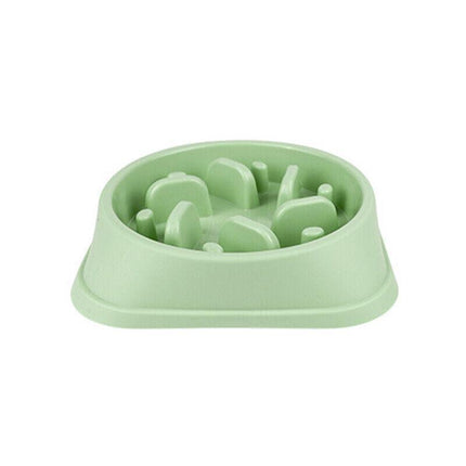Dog-Bowl Dishes Slow-Feeder Large Pet-Eat Dogs Food-Nonslip Interactive Large - Aimall